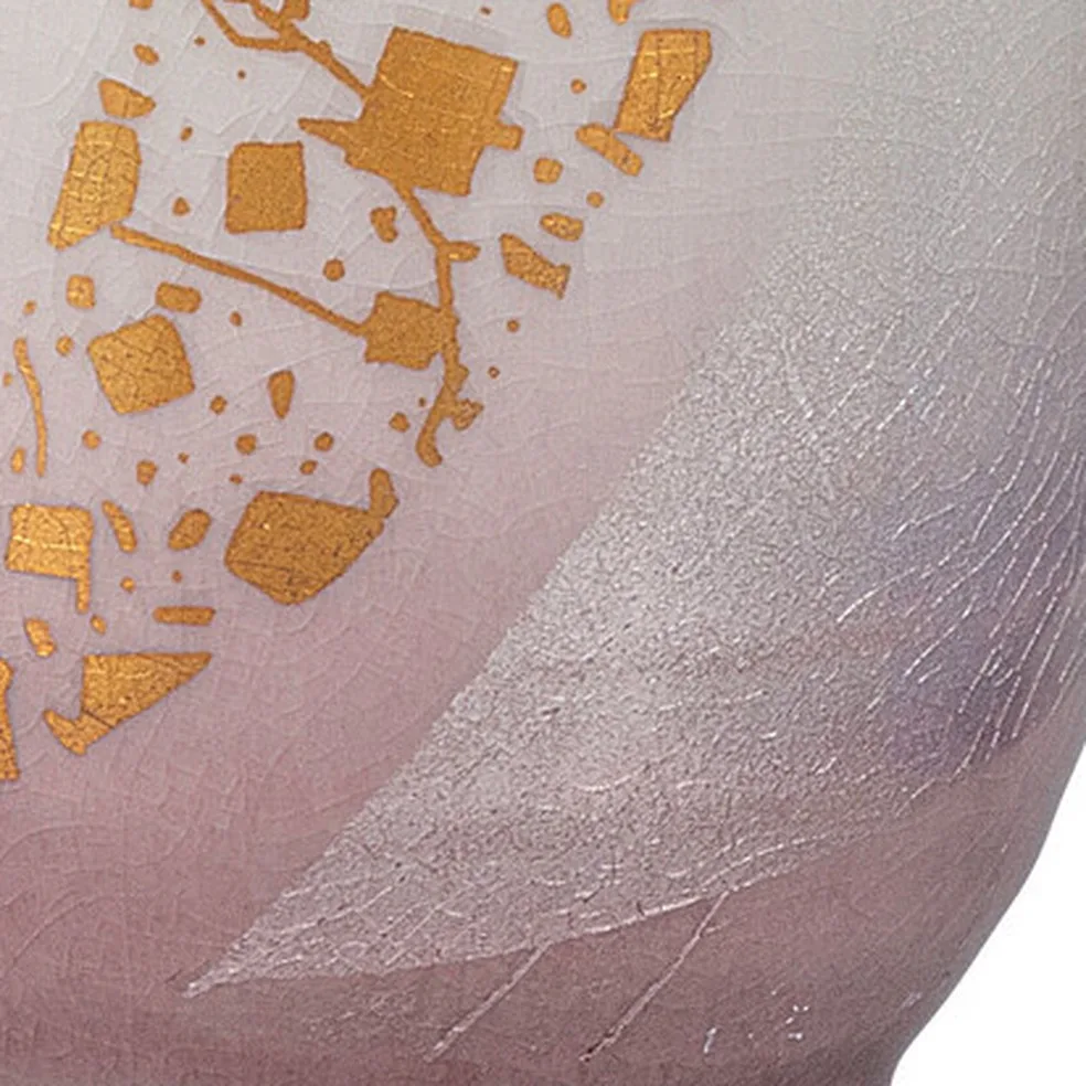 구타니야키 찻잔 · 은채 금 흩뿌림 2점 세트 다른 각도 8