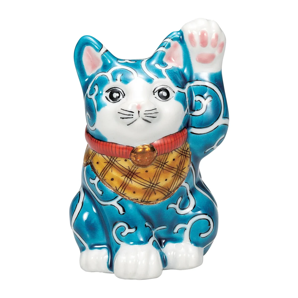 4호 복고양이 · 색그림 당초무늬 · 사토 다케시