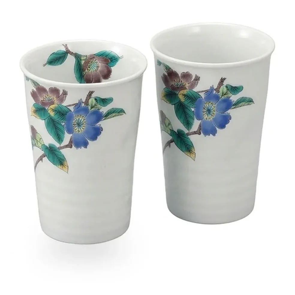 구타니야키 프리컵 · 애기동백 · 2점 · 지름 8.4cm 다른 각도 4