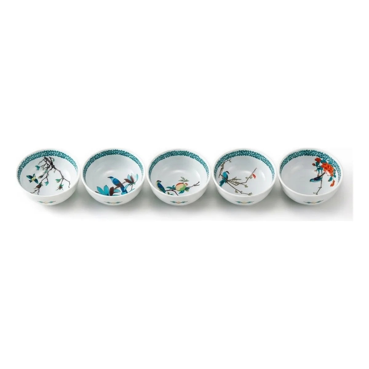 4.2호 대접 · 화조 그림 바꿈 · 5점 · 지름 13cm