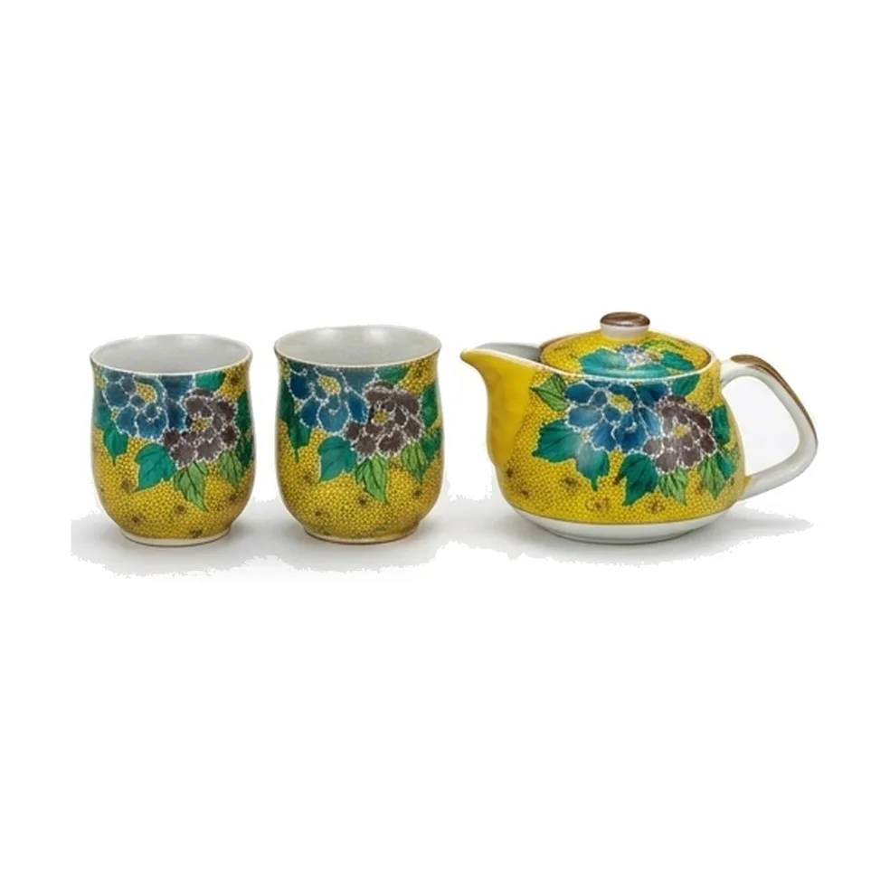 휴식 한 세트 · 요시다야 모란 · 3점 · 지름 7cm
