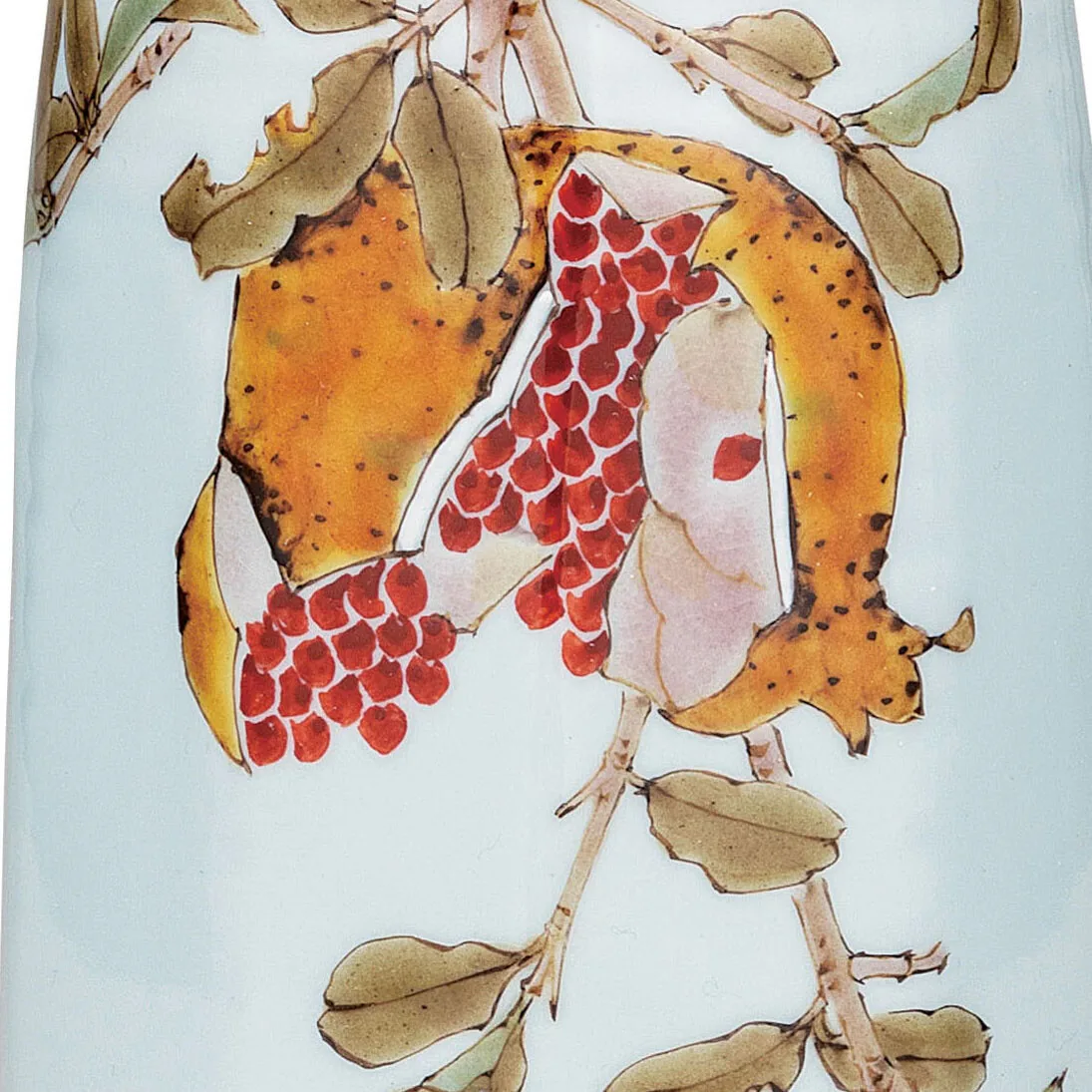 구타니야키 8.5호 화병 · 석류 · 지름 11.8cm 다른 각도 5