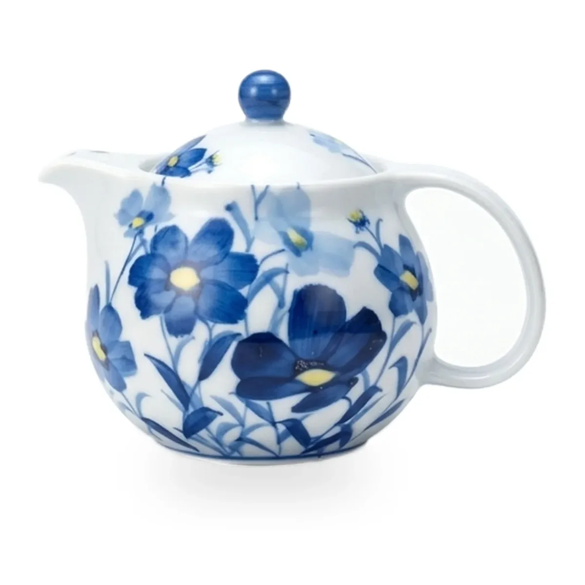 찻주전자 · 꽃밭 · 지름 10.5cm