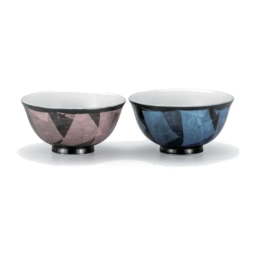 밥그릇 · 은채 · 2점 · 지름 11.5cm