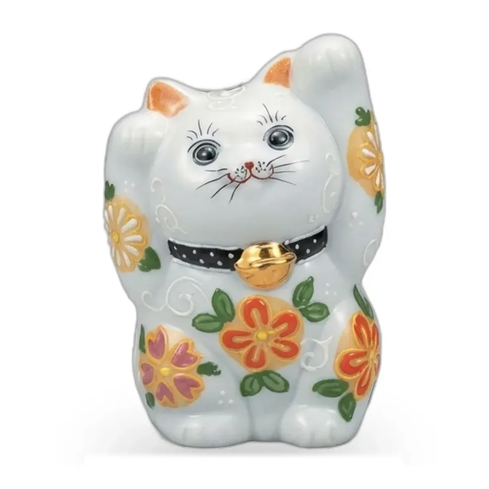 4호 복고양이 · 양손 꽃